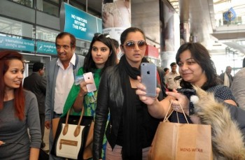 Sania Mirza at RGIA - 5 of 9