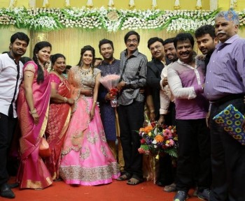 Shanthnu and Keerthi Wedding Reception Photos - 38 of 126