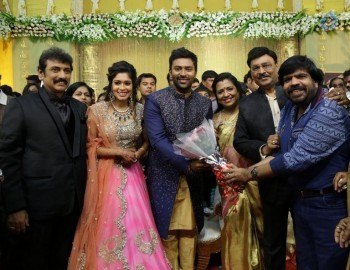 Shanthnu and Keerthi Wedding Reception Photos - 116 of 126