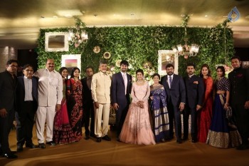 Sreeja and Kalyan Wedding Reception 5 - 29 of 32