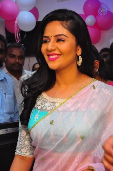 Sreemukhi Launches Manvis Saloon - 4 of 42