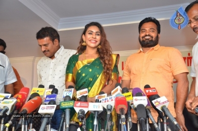 Sri Reddy Press Meet At Chennai Press Club - 11 of 21