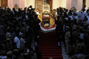 Tamil Nadu CM Jayalalithaa Final Journey Photos - 123 of 147