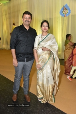 Tollywood Celebs At Harika And Karthik Wedding Ceremony - 22 of 42