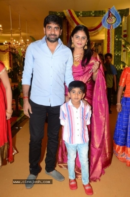 Tollywood Celebs At Harika And Karthik Wedding Ceremony - 28 of 42