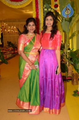 Tollywood Celebs At Harika And Karthik Wedding Ceremony - 29 of 42