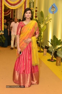 Tollywood Celebs At Harika And Karthik Wedding Ceremony - 30 of 42
