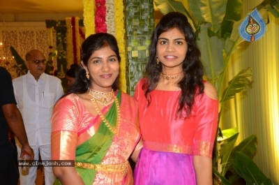 Tollywood Celebs At Harika And Karthik Wedding Ceremony - 31 of 42