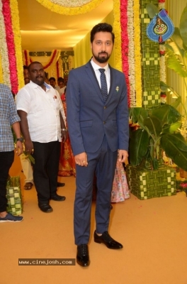 Tollywood Celebs At Harika And Karthik Wedding Ceremony - 37 of 42
