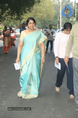 Tollywood Stars Cast their Votes 2018 - 46 of 103