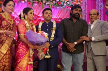 Vagai Chandrasekar Daughter Wedding Reception - 37 of 73