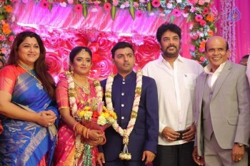 Vagai Chandrasekar Daughter Wedding Reception - 42 of 73