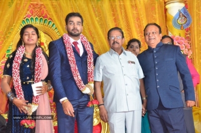 Vasu Vikram Daughter Sandhiya Wedding Reception Stills - 32 of 32