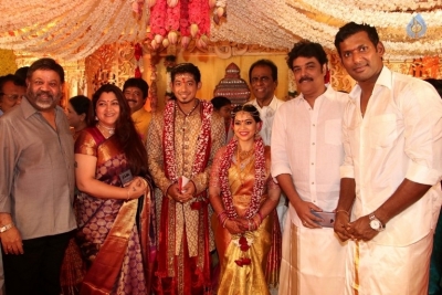 Vishal Sister Aishwarya Wedding Photos - 1 of 8