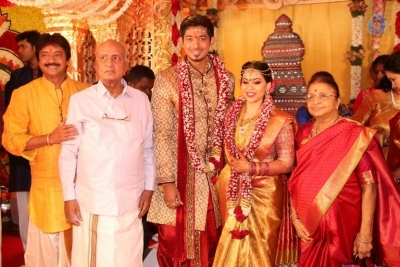 Vishal Sister Aishwarya Wedding Photos - 3 of 8