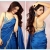 Krithi Shetty Exudes Elegance In A Stunning Blue Saree