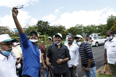 Mega Brothers in Green India Challenge - 5 of 9