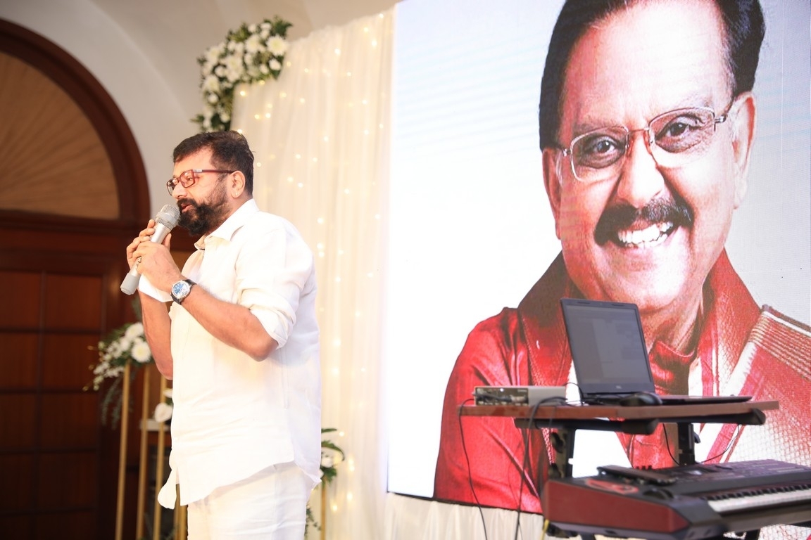 SP Balasubrahmanyam Condolence Meet - 4 / 59 photos