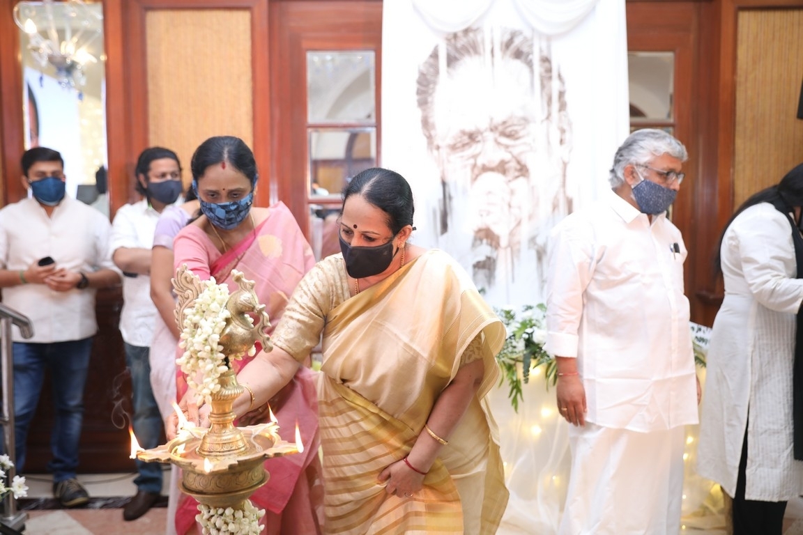 SP Balasubrahmanyam Condolence Meet - 8 / 59 photos