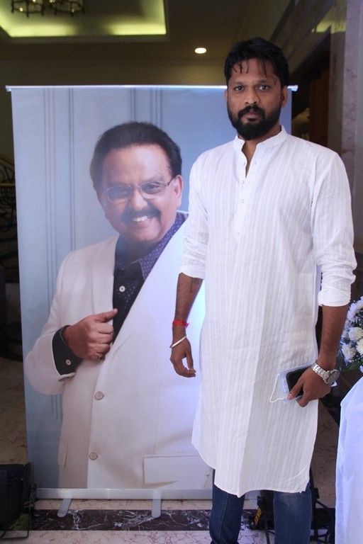 SP Balasubrahmanyam Condolence Meet - 34 / 59 photos