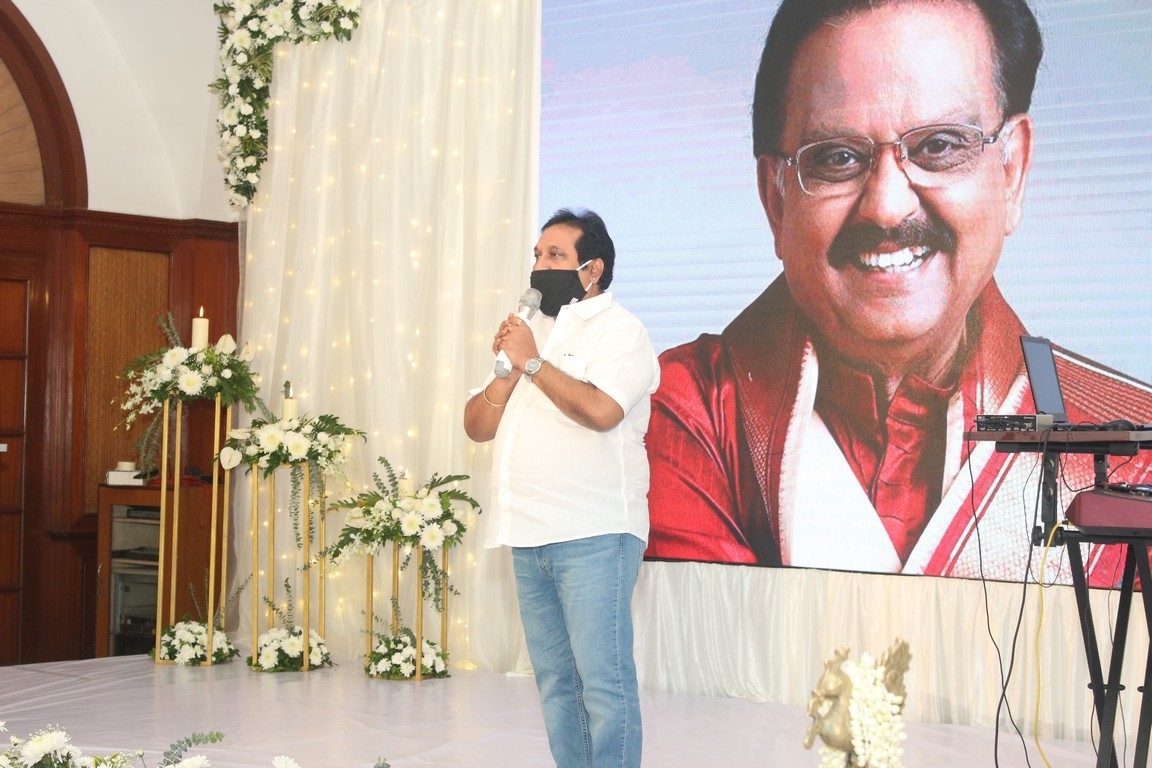 SP Balasubrahmanyam Condolence Meet - 45 / 59 photos