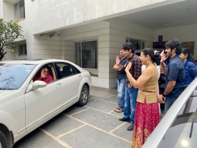 Sudheer Babu wife Priya Birthday Celebrations - 2 of 4