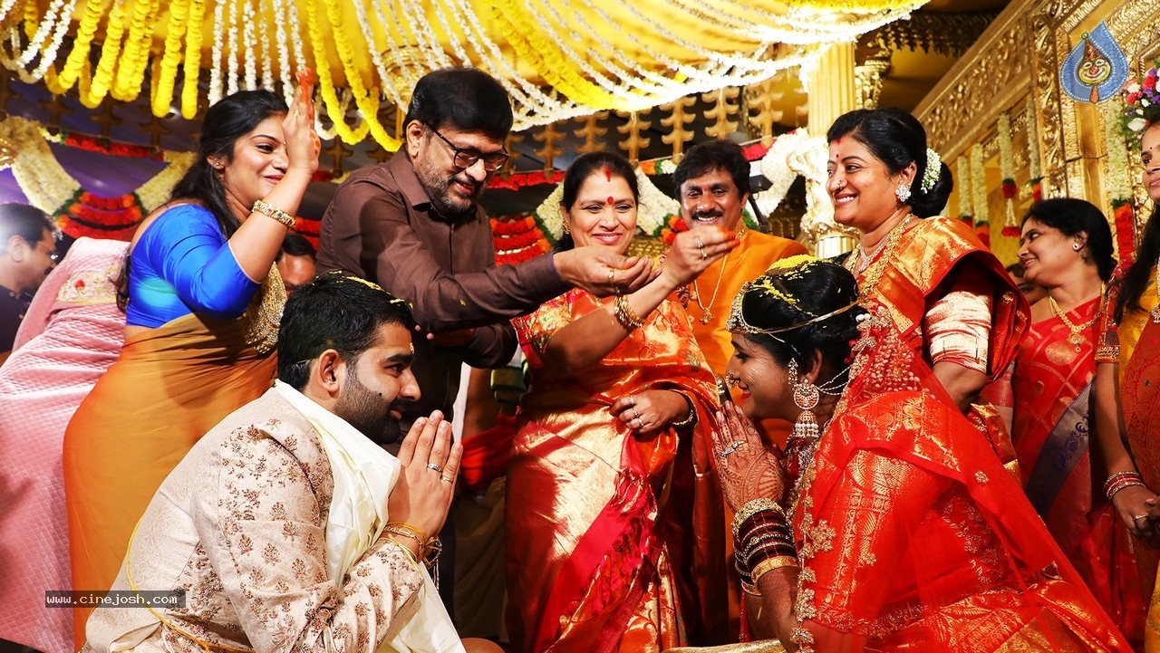 Raghu Kunche Daughter Raga Pushyami Wedding Photos - 4 / 10 photos