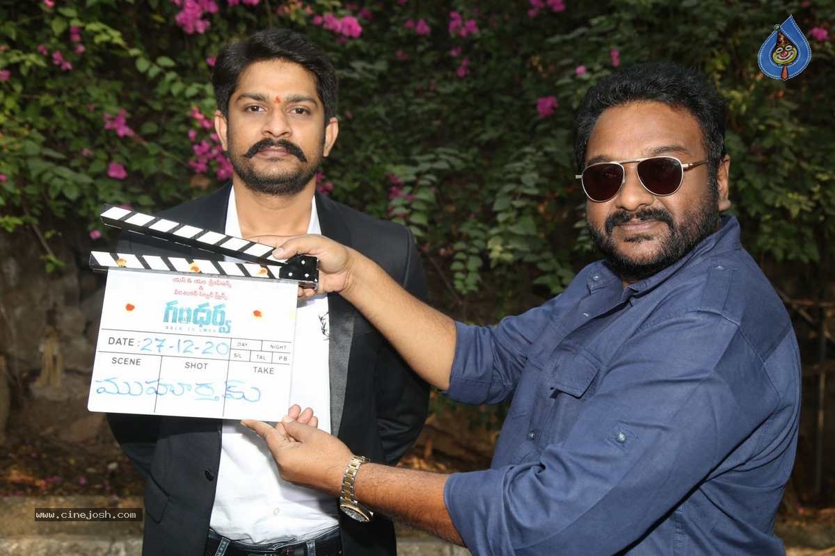 Gandharva Movie Opening - 34 / 40 photos