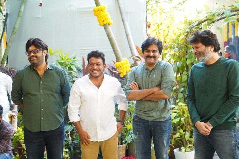 Pawan Kalyan - Rana Combo Movie Opening - 3 / 4 photos