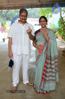 Celebrities cast their Vote GHMC Elections 01 - 32 of 36