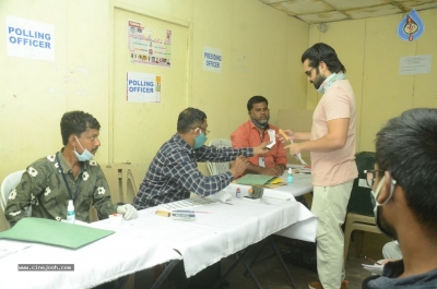 Celebrities cast their Vote GHMC Elections 01 - 34 of 36