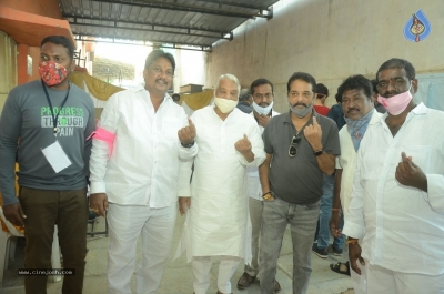 Celebrities cast their Vote GHMC Elections 02 - 23 of 57