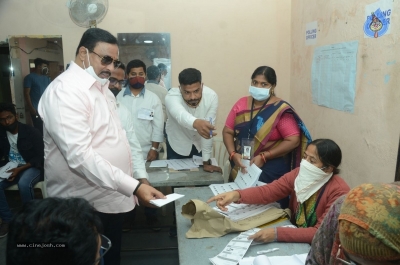 Celebrities cast their Vote GHMC Elections 02 - 29 of 57