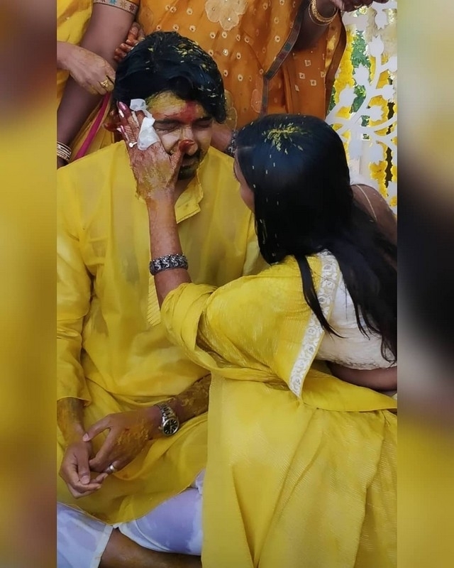 Niharika - Chaitanya Haldi Ceremony - 1 / 12 photos