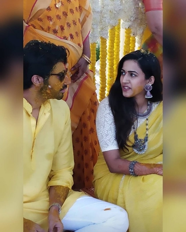 Niharika - Chaitanya Haldi Ceremony - 3 / 12 photos