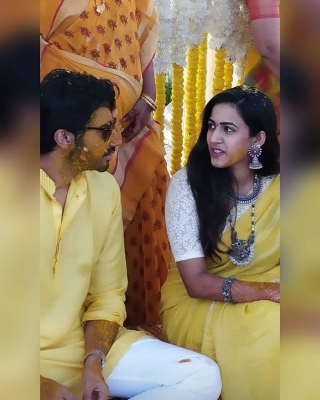 Niharika - Chaitanya Haldi Ceremony - 3 of 12