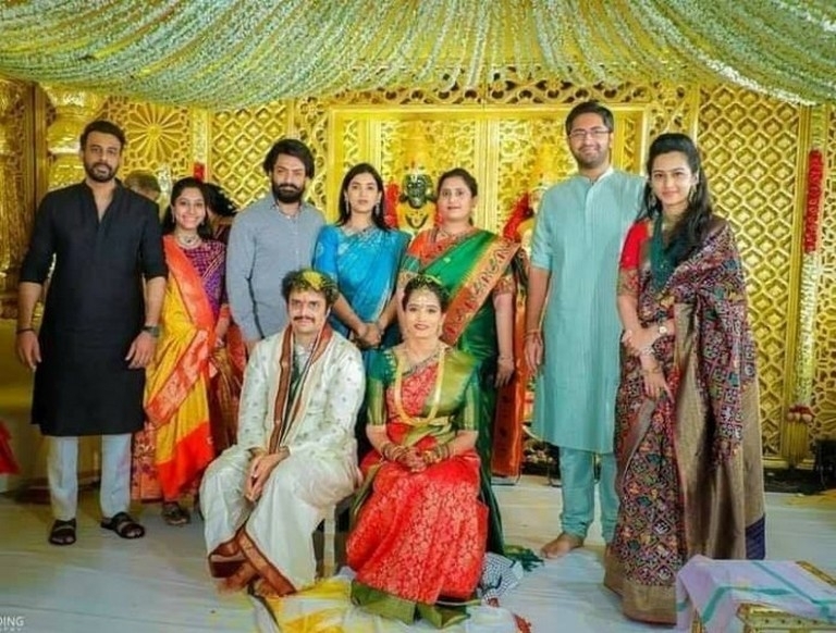 Sr NTR Grandson Chaitanya Krishna Wedding Photos - 7 / 8 photos