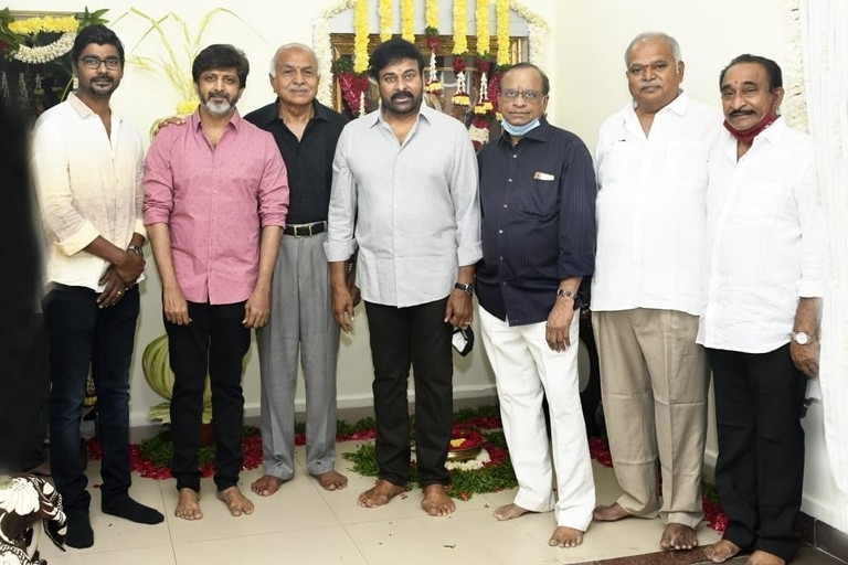 Chiru 153 Movie Launch - 2 / 3 photos