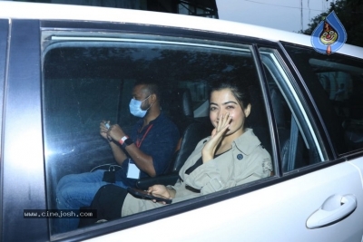 Rashmika Snapped at Film City - 2 of 6
