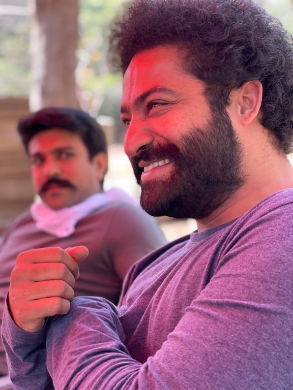 Bheem and Ramaraju in RRR Movie - 1 / 2 photos