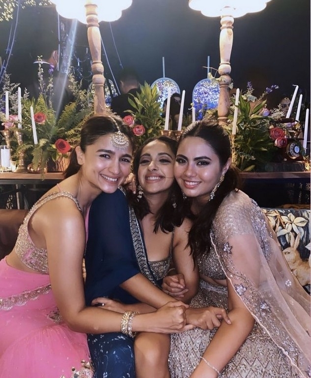Alia Bhatt at her Friends Wedding - 1 / 3 photos