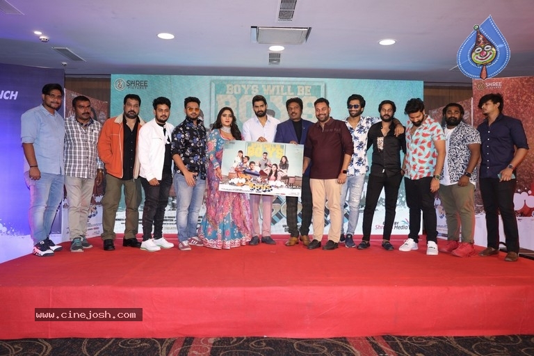 Boys Movie First Look Launch - 2 / 18 photos