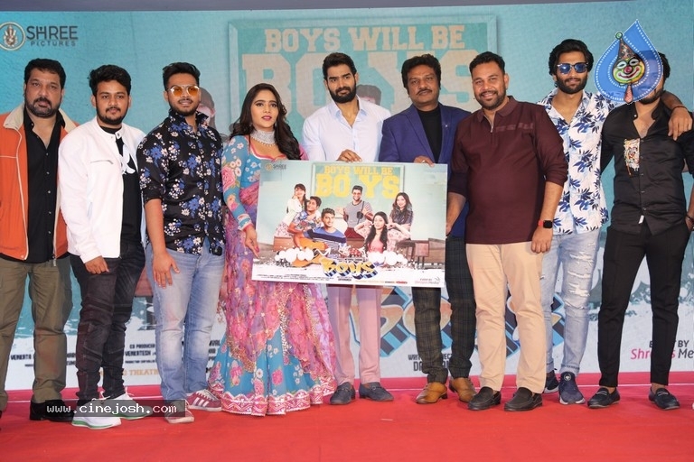 Boys Movie First Look Launch - 10 / 18 photos