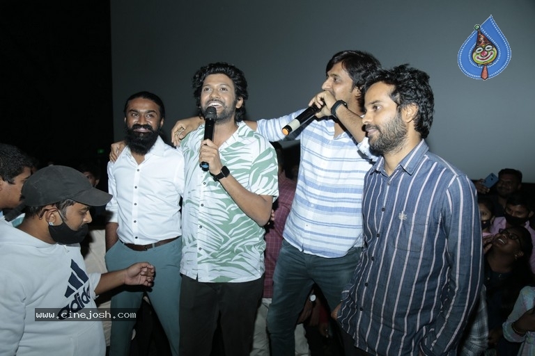 Jathi Ratnalu Team visits Hyderabad Theaters - 20 / 35 photos