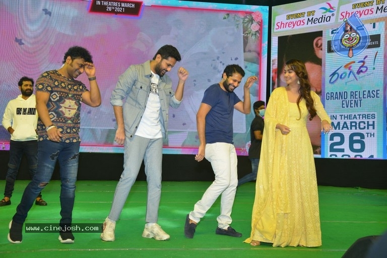Rang De Movie Grand Release Event - 30 / 63 photos