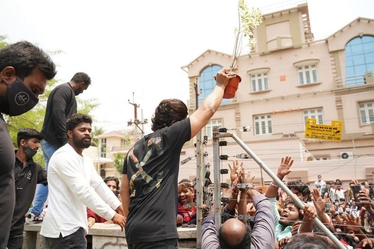 Allu Arjun Bday Celebrations - 1 / 3 photos