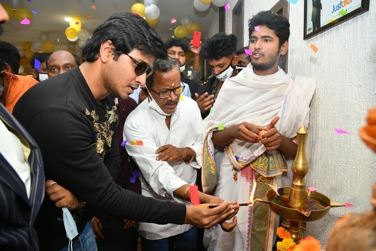 Nikhil Inaugurated Gismat Mandi Restaurant - 1 / 14 photos