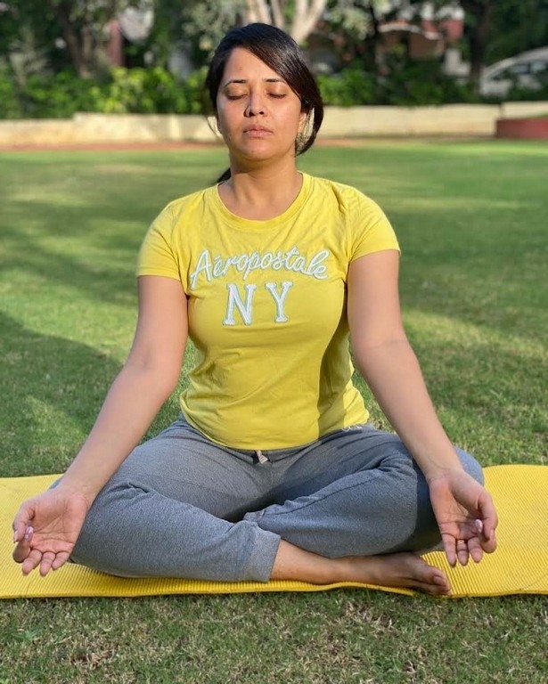 Anasuya Yoga day Special - 1 / 3 photos