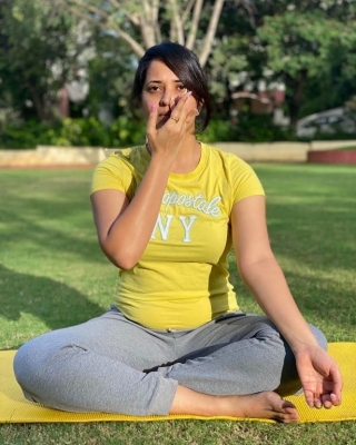 Anasuya Yoga day Special - 2 of 3