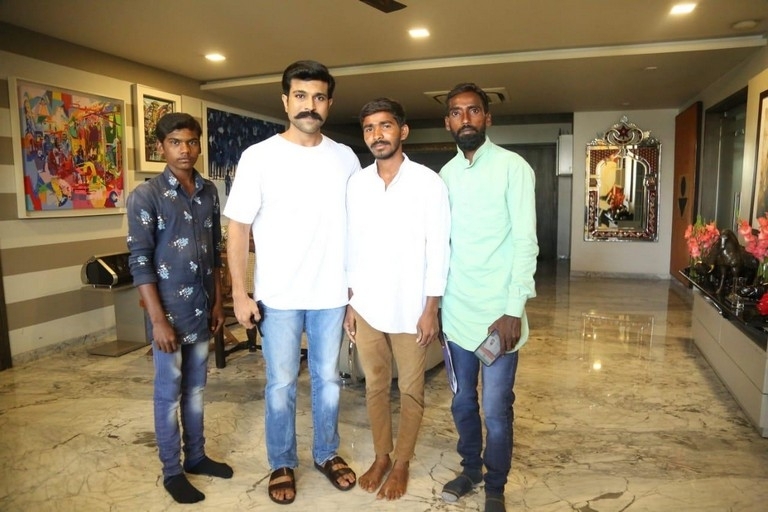 Ram Charan Meets his Fans - 1 / 4 photos